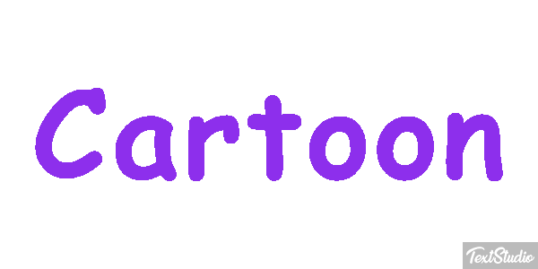 Cartoon Efekt tekstowy