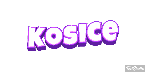 Košice Text effect