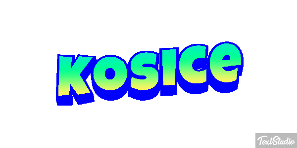 Košice Text effect