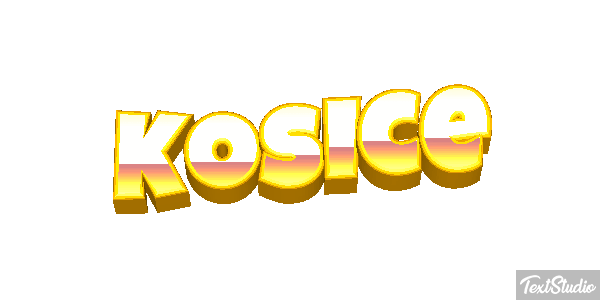 Košice Text effect
