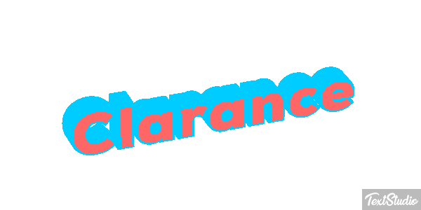 Clarance Efecto de texto
