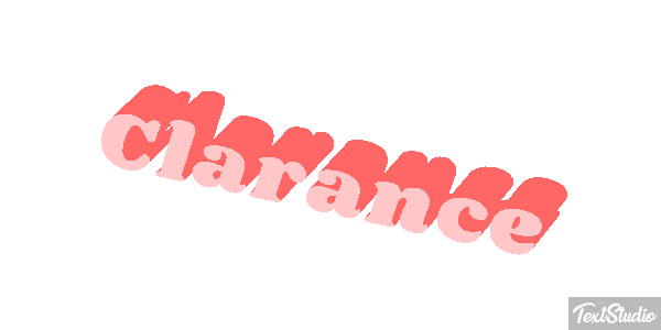 Clarance Efecto de texto