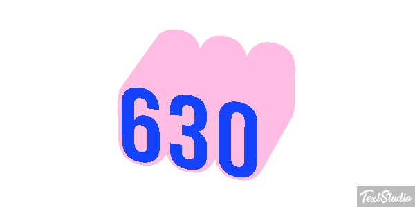 630 Effet de texte