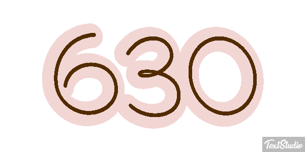 630 Effet de texte