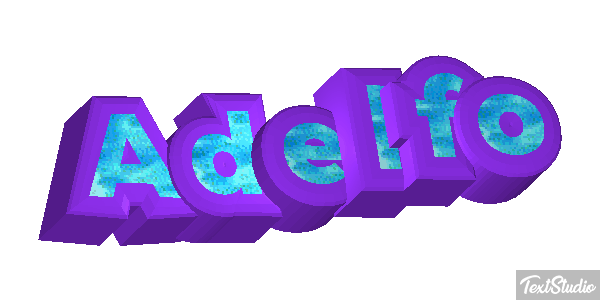 Adelfo Efecto de texto