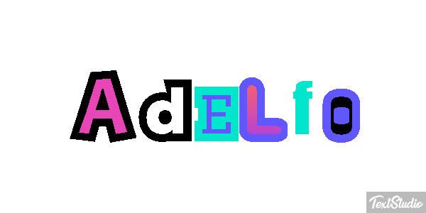 Adelfo Efecto de texto