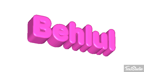 Behlul Tekst effect