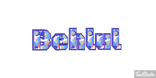 Behlul Tekst effect