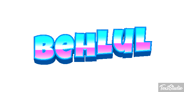Behlul Tekst effect