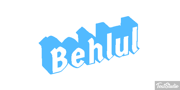 Behlul Tekst effect