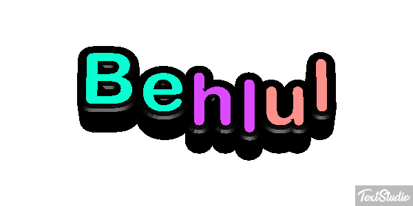 Behlul Tekst effect