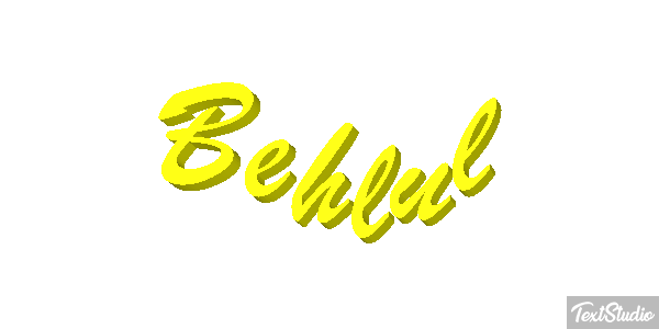 Behlul Tekst effect