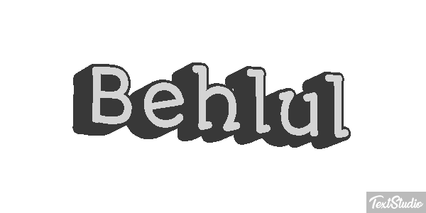 Behlul Tekst effect