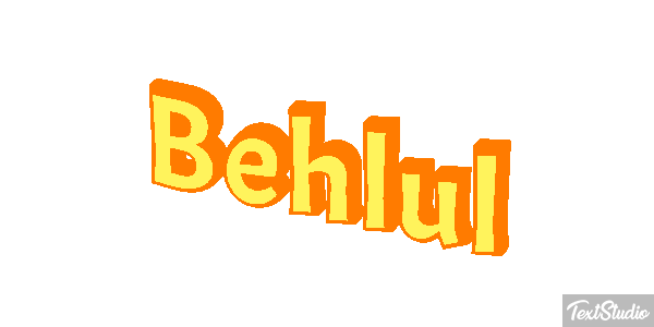 Behlul Tekst effect