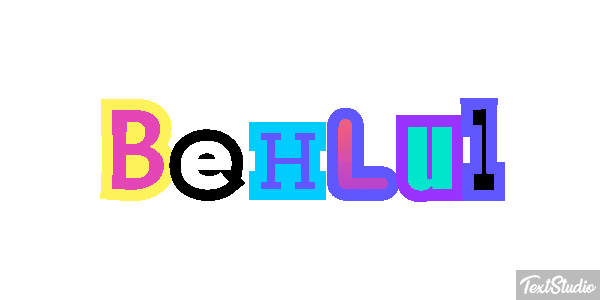 Behlul Tekst effect