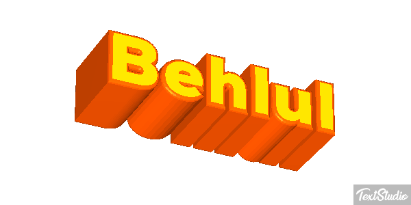 Behlul Tekst effect