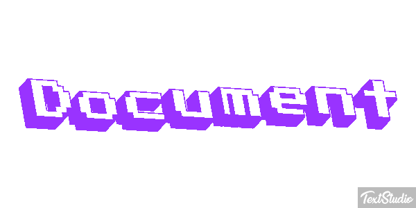 Document Текстовый эффект