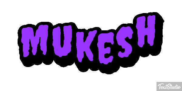 Mukesh Effet de texte