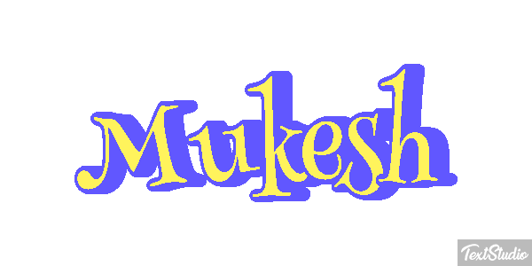 Mukesh Effet de texte