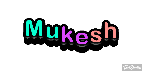 Mukesh Effet de texte
