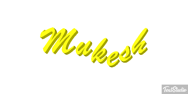 Mukesh Effet de texte