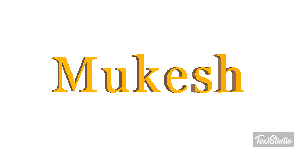 Mukesh Effet de texte