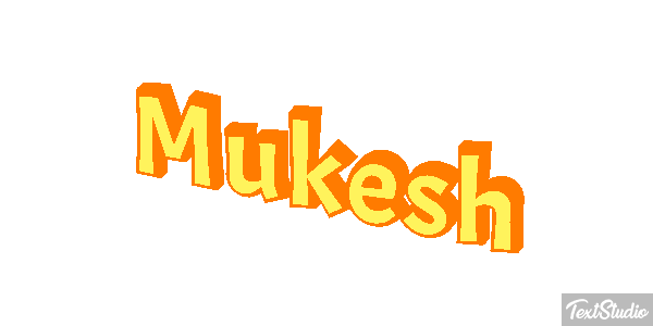 Mukesh Effet de texte