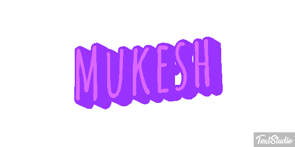 Mukesh Effet de texte