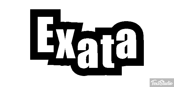 Exata Efeito do texto