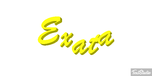 Exata Efeito do texto