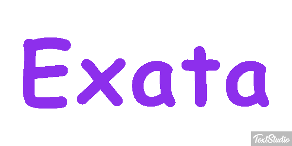 Exata Efeito do texto