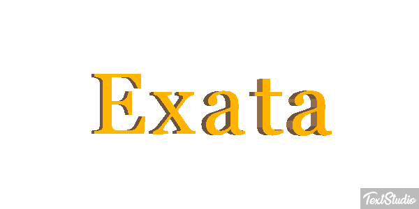 Exata Efeito do texto