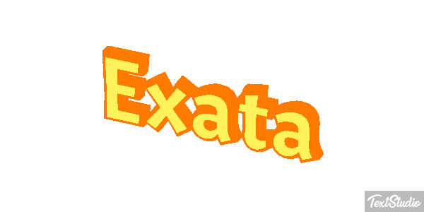 Exata Efeito do texto