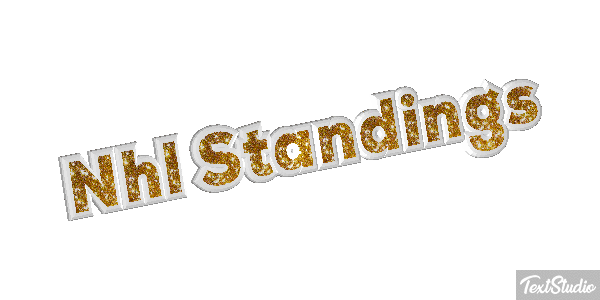 Nhl Standings Tekst effect