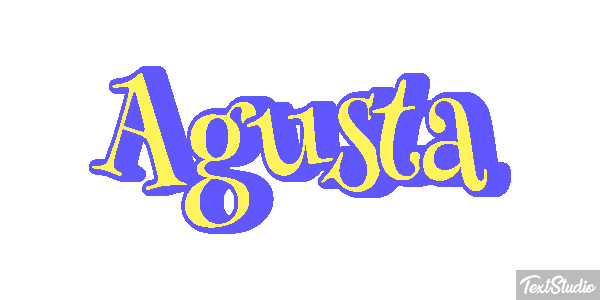 Agusta Effetto testo
