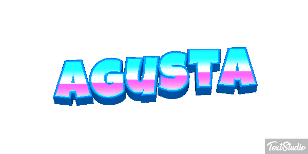 Agusta Effetto testo