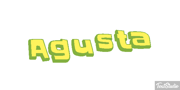 Agusta Effetto testo