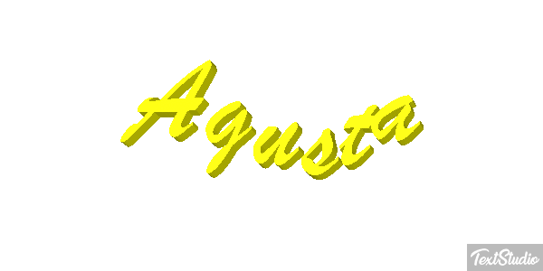 Agusta Effetto testo