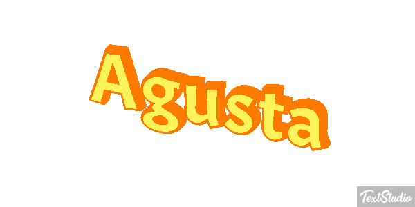 Agusta Effetto testo