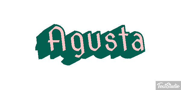 Agusta Effetto testo