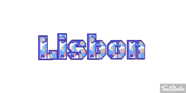 Lisbon Tekst effect