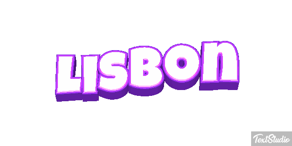 Lisbon Tekst effect