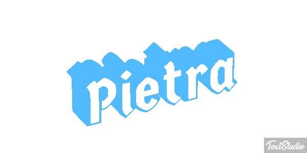 Pietra Text effect