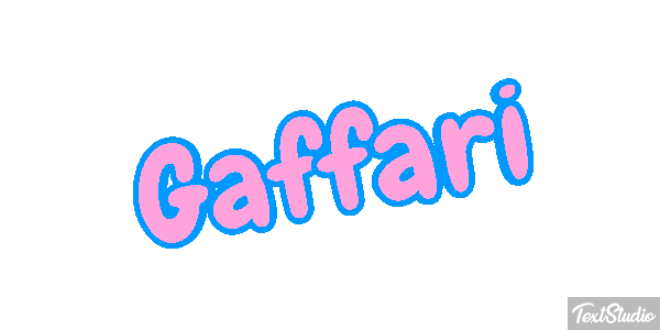 Gaffari Texteffekt
