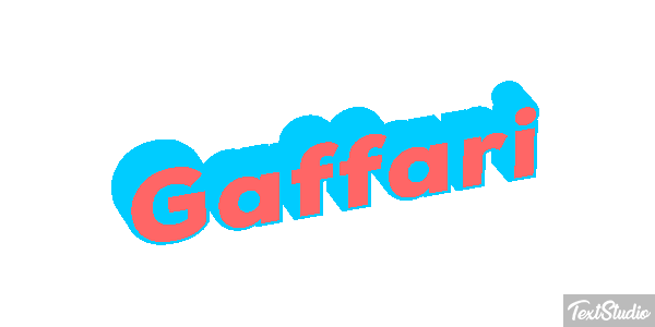 Gaffari Texteffekt