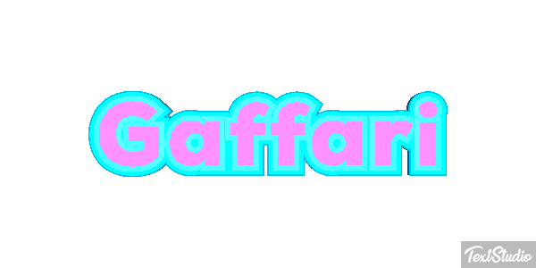 Gaffari Texteffekt