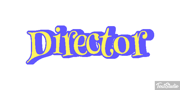Director Текстовый эффект