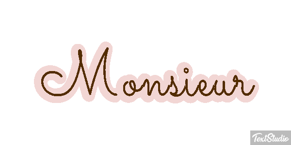 Monsieur Effet de texte