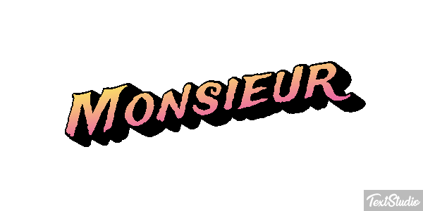 Monsieur Effet de texte