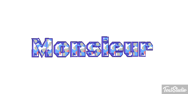 Monsieur Effet de texte